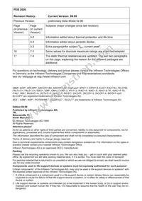 PEB 2026 T-S V1.1 Datasheet Page 2