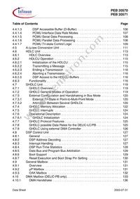 PEB 20571 F V3.1 Datasheet Page 7