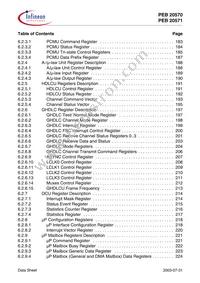 PEB 20571 F V3.1 Datasheet Page 9