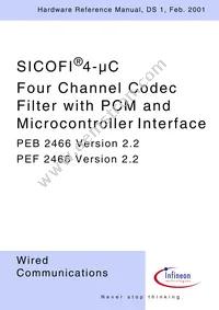 PEB 2466 H V2.2 Datasheet Page 3