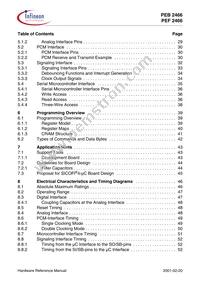 PEB 2466 H V2.2 Datasheet Page 6