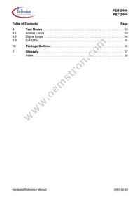 PEB 2466 H V2.2 Datasheet Page 7