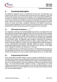 PEB 2466 H V2.2 Datasheet Page 19