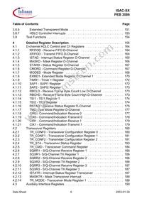PEB 3086 H V1.4 Datasheet Page 6