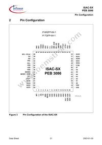 PEB 3086 H V1.4 Datasheet Page 21