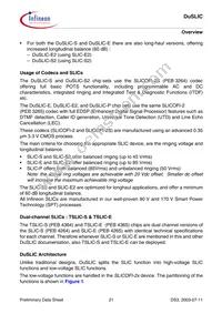 PEB 4364 T V1.2 Datasheet Page 21