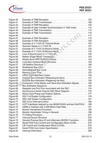 PEB20321H-V22 Datasheet Page 13