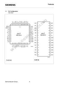 PEB2075N-V13TR Datasheet Page 5