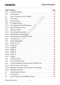 PEB2086H-V14TR Datasheet Page 4
