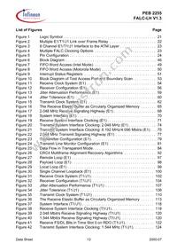 PEB2255H-V13 Datasheet Page 13