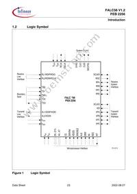 PEB2256H-V12 Datasheet Page 23