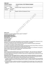 PEB2447H-V12 Datasheet Page 2