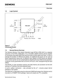 PEB2447H-V12 Datasheet Page 5