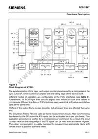 PEB2447H-V12 Datasheet Page 12