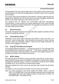 PEB2447H-V12 Datasheet Page 13