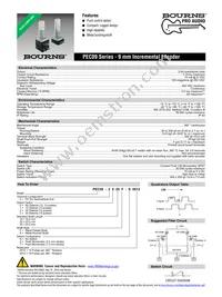 PEC09-2315K-T0015 Datasheet Cover
