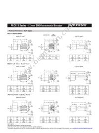 PEC11S-9213K-H0015 Datasheet Page 3