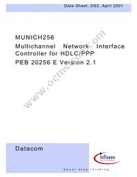 PEF 20256 E V3.2-G Datasheet Page 3