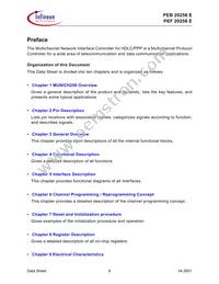 PEF 20256 E V3.2-G Datasheet Page 6