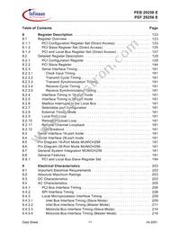 PEF 20256 E V3.2-G Datasheet Page 11