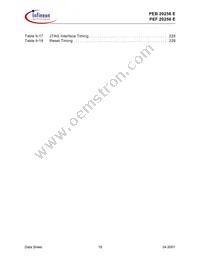PEF 20256 E V3.2-G Datasheet Page 18