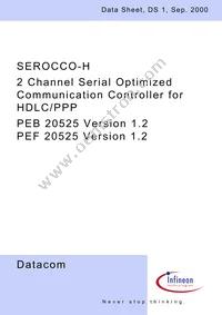 PEF 20525 F V1.3 Datasheet Page 3