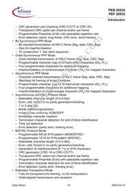 PEF 20532 F V1.3 Datasheet Page 19