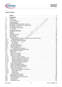PEF 22504 HT V2.1 Datasheet Page 4