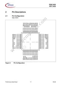 PEF 2426 H V1.1 GD Datasheet Page 11