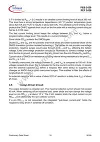 PEF 2426 H V1.1 GD Datasheet Page 18