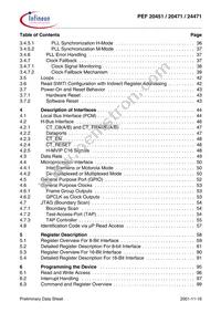 PEF 24471 E V1.3 Datasheet Page 6