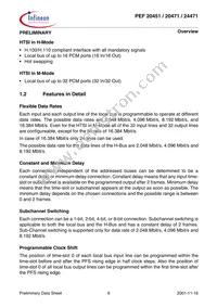 PEF 24471 E V1.3 Datasheet Page 17