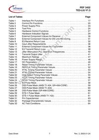 PEF 3452 H V1.3 Datasheet Page 7