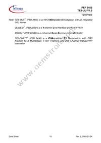 PEF 3452 H V1.3 Datasheet Page 15