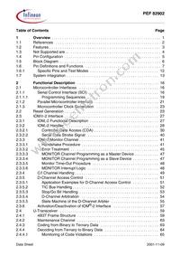 PEF 82902 F V1.1 Datasheet Page 5