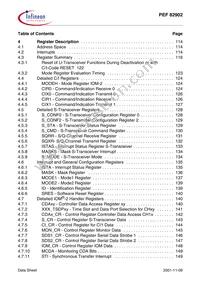 PEF 82902 F V1.1 Datasheet Page 7