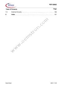 PEF 82902 F V1.1 Datasheet Page 9