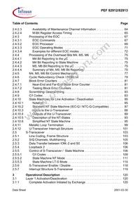 PEF 82912 F V1.4 Datasheet Page 6