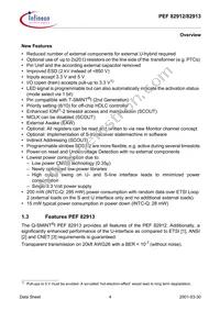 PEF 82912 F V1.4 Datasheet Page 18