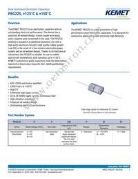 PEG225KF4120ME1 Datasheet Cover