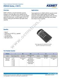 PEH534VCD3220M2 Datasheet Cover