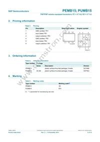 PEMB15 Datasheet Page 3