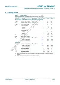PEMD10 Datasheet Page 4