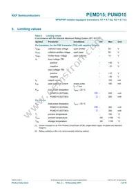 PEMD15 Datasheet Page 4