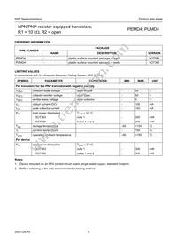 PEMD4 Datasheet Page 4