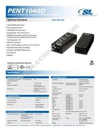 PENT1040D5600F01 Datasheet Cover