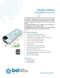 PES1600-12-080NA Datasheet Cover