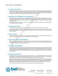 PES1600-12-080NA Datasheet Page 9