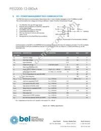 PES2200-12-080NA Datasheet Page 17