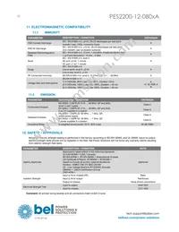 PES2200-12-080NA Datasheet Page 22